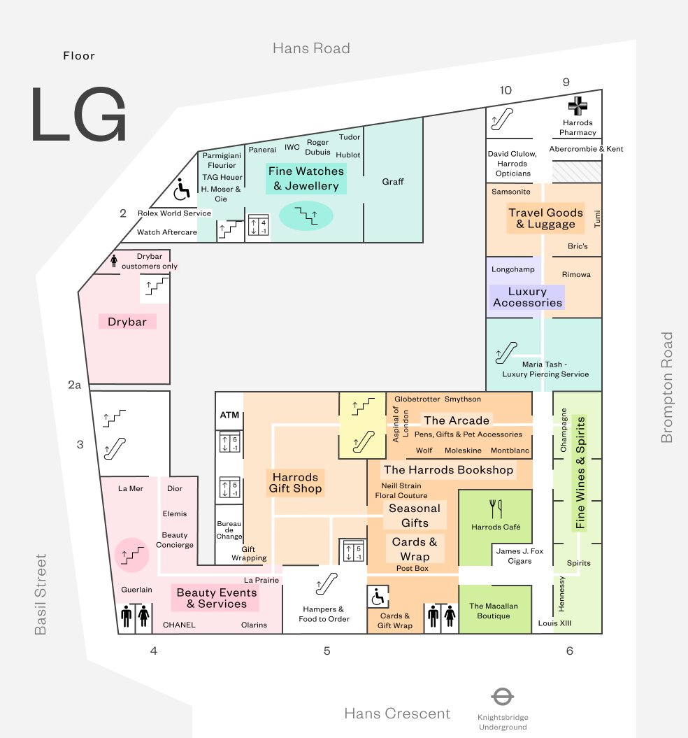 Store Guide | Harrods US
