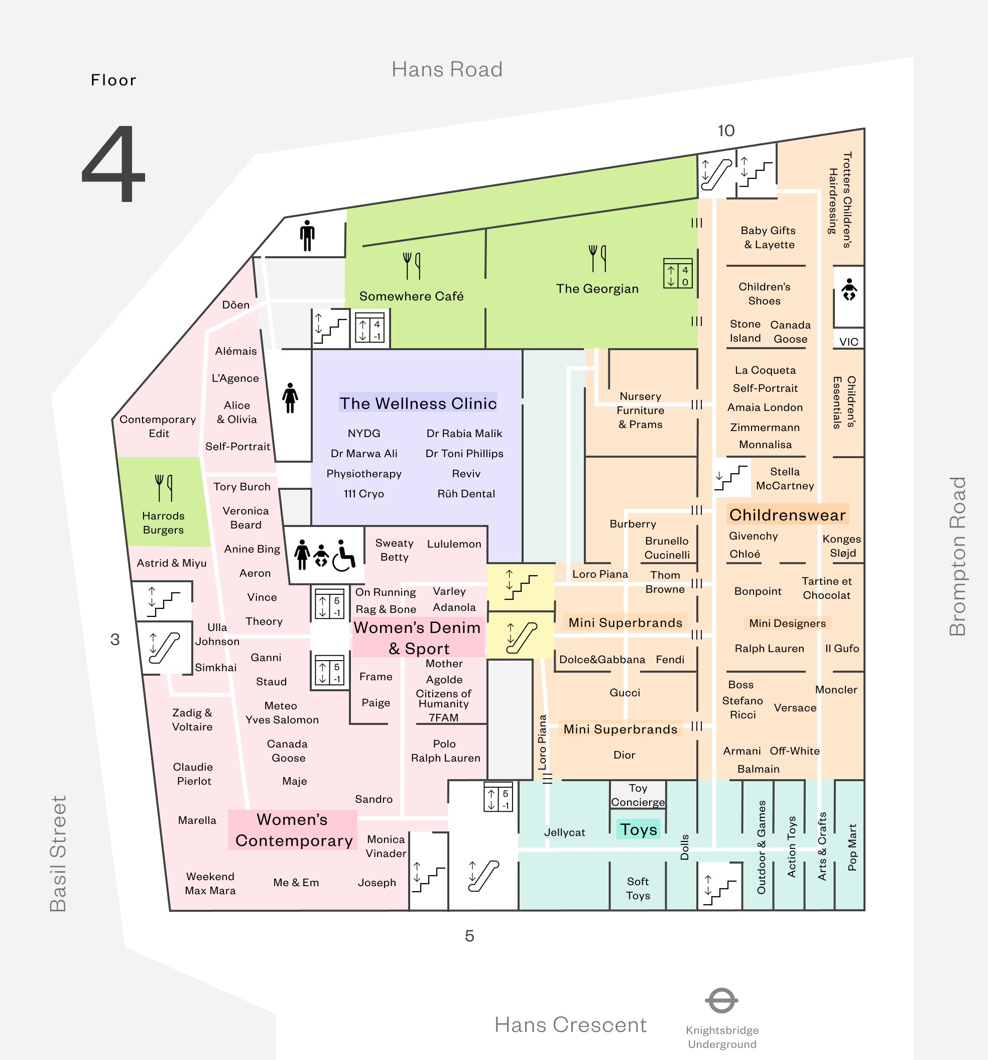 Store Guide | Harrods US