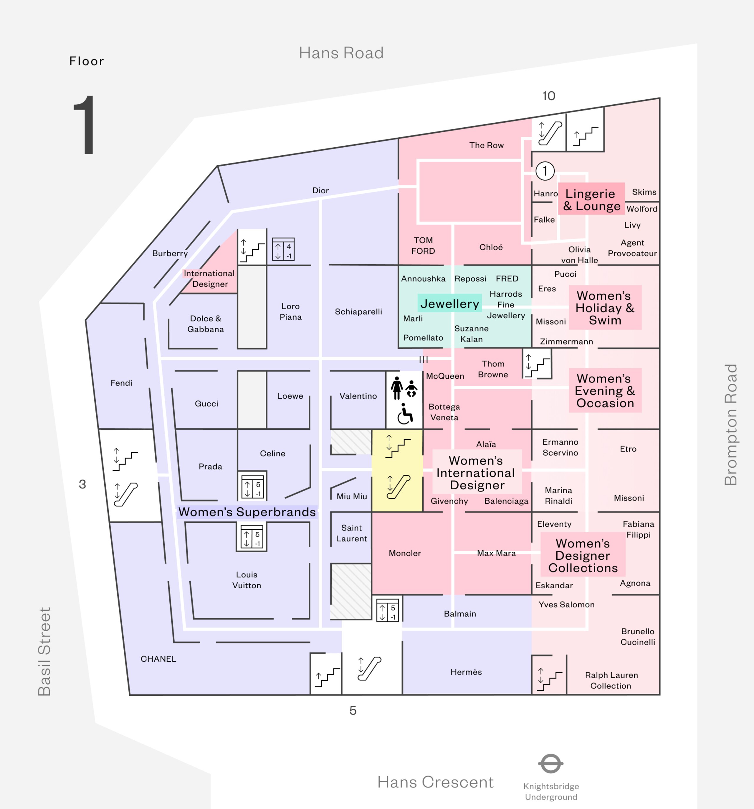 Store Guide | Harrods UK