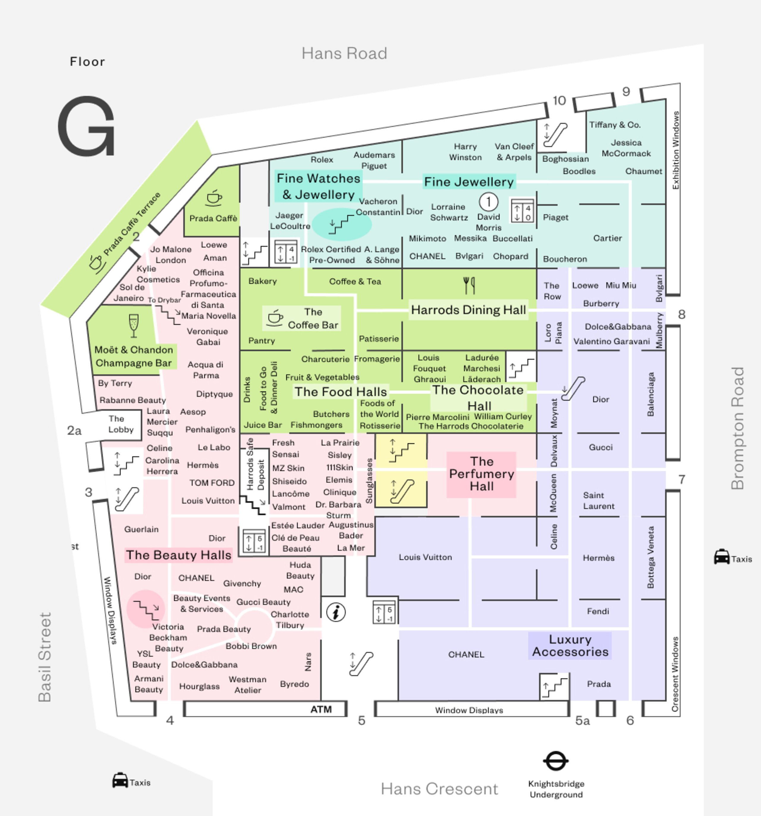 Store Guide | Harrods US