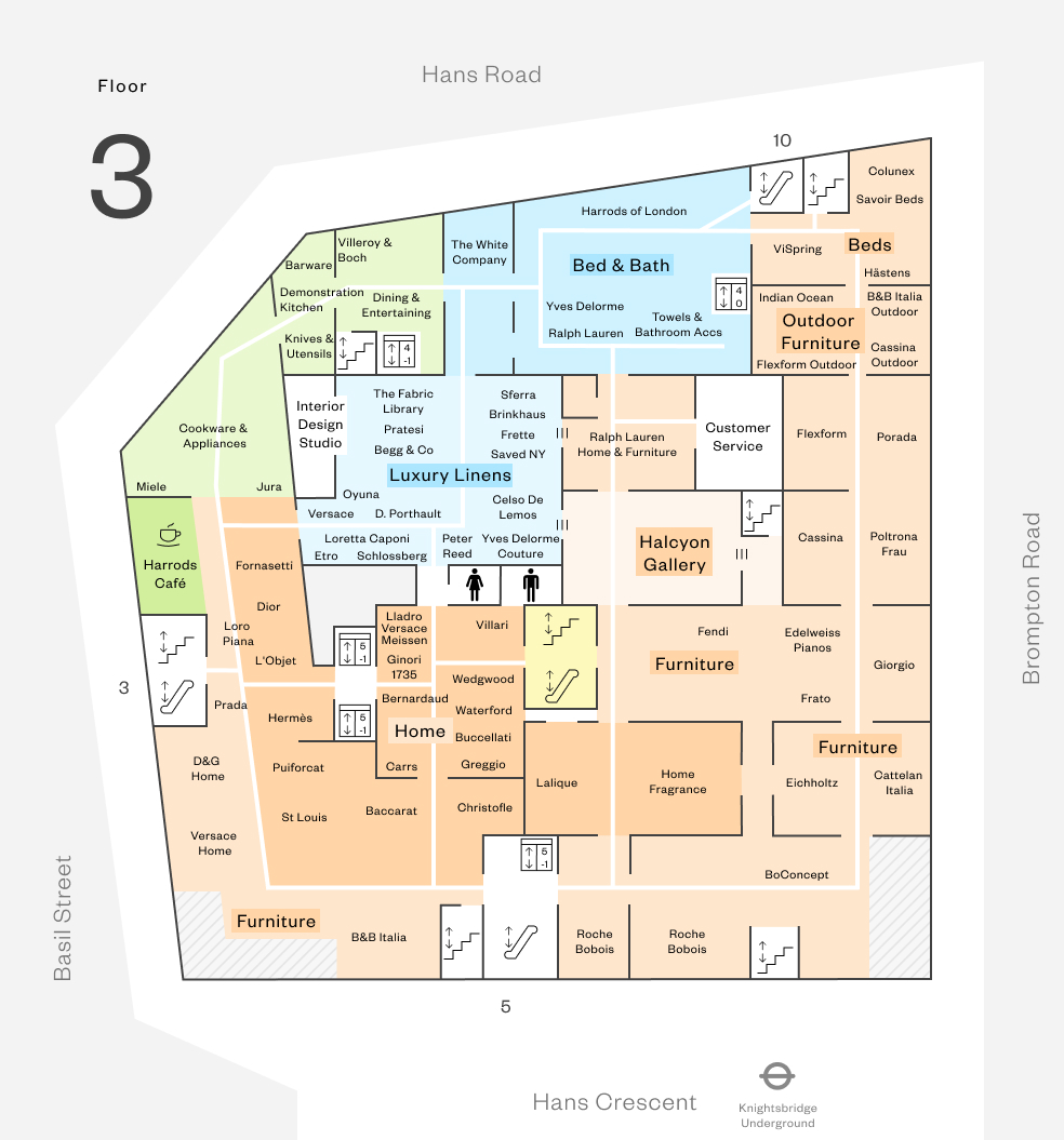 Store Guide | Harrods US