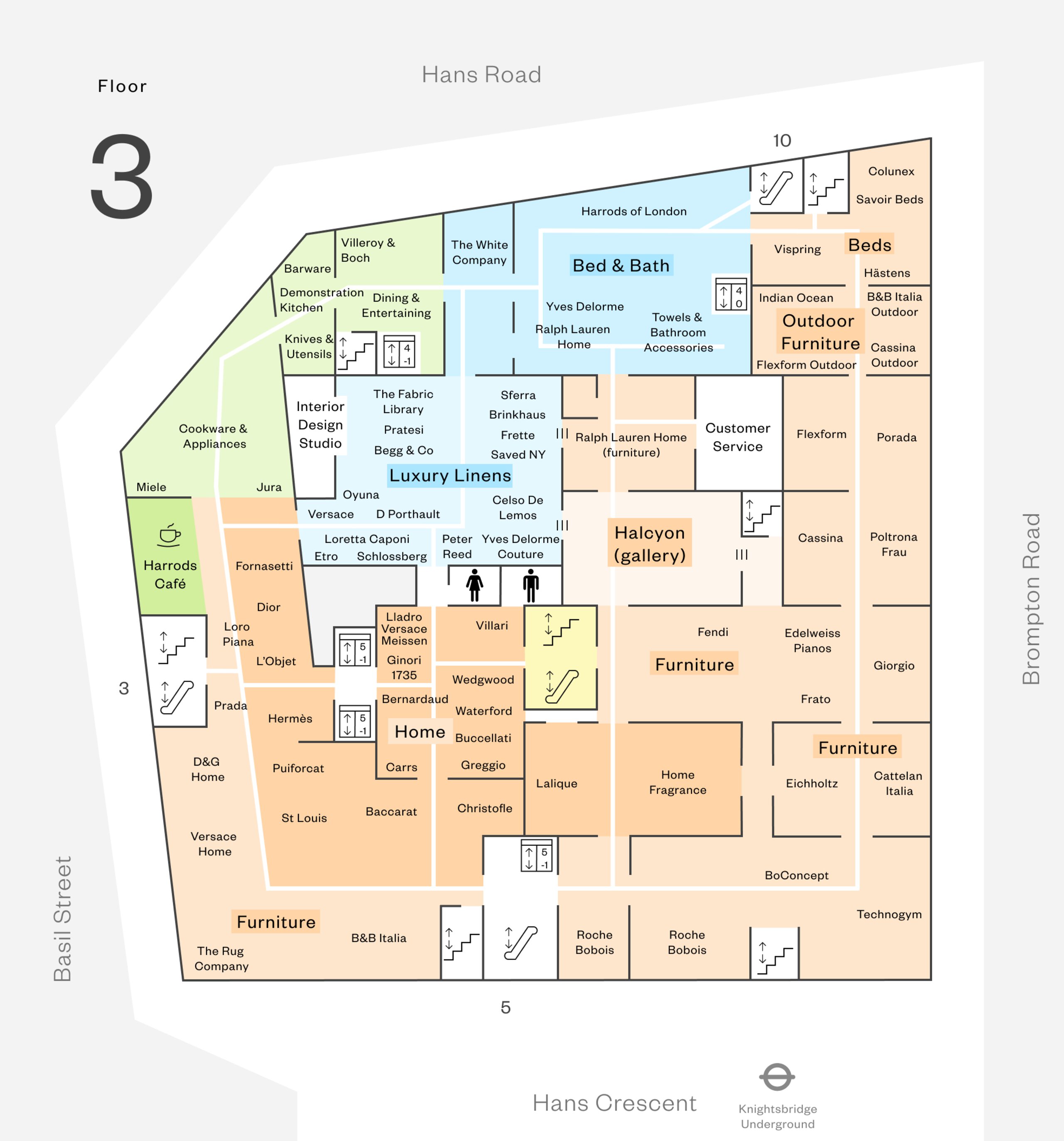 Store Guide | Harrods US
