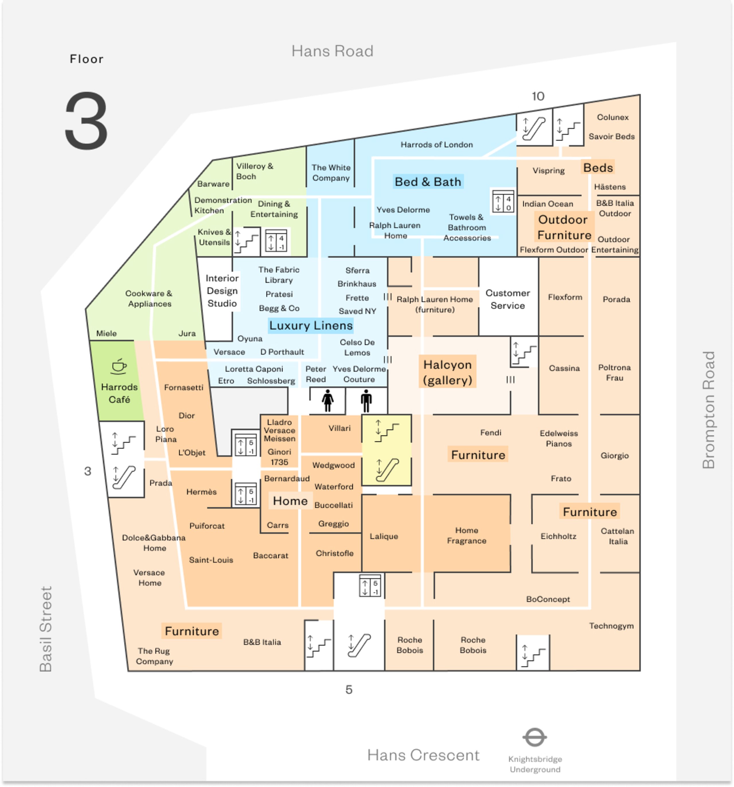 Store Guide | Harrods US