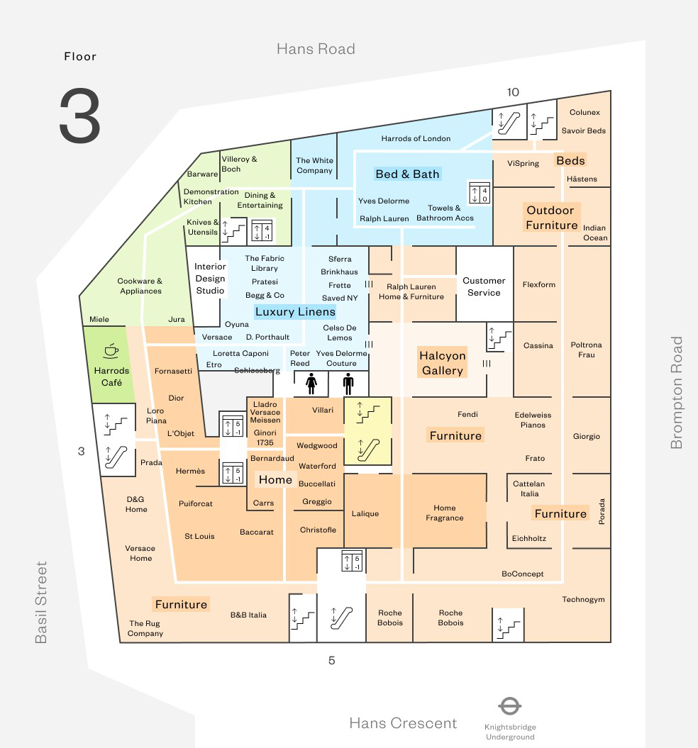 Store Guide | Harrods US