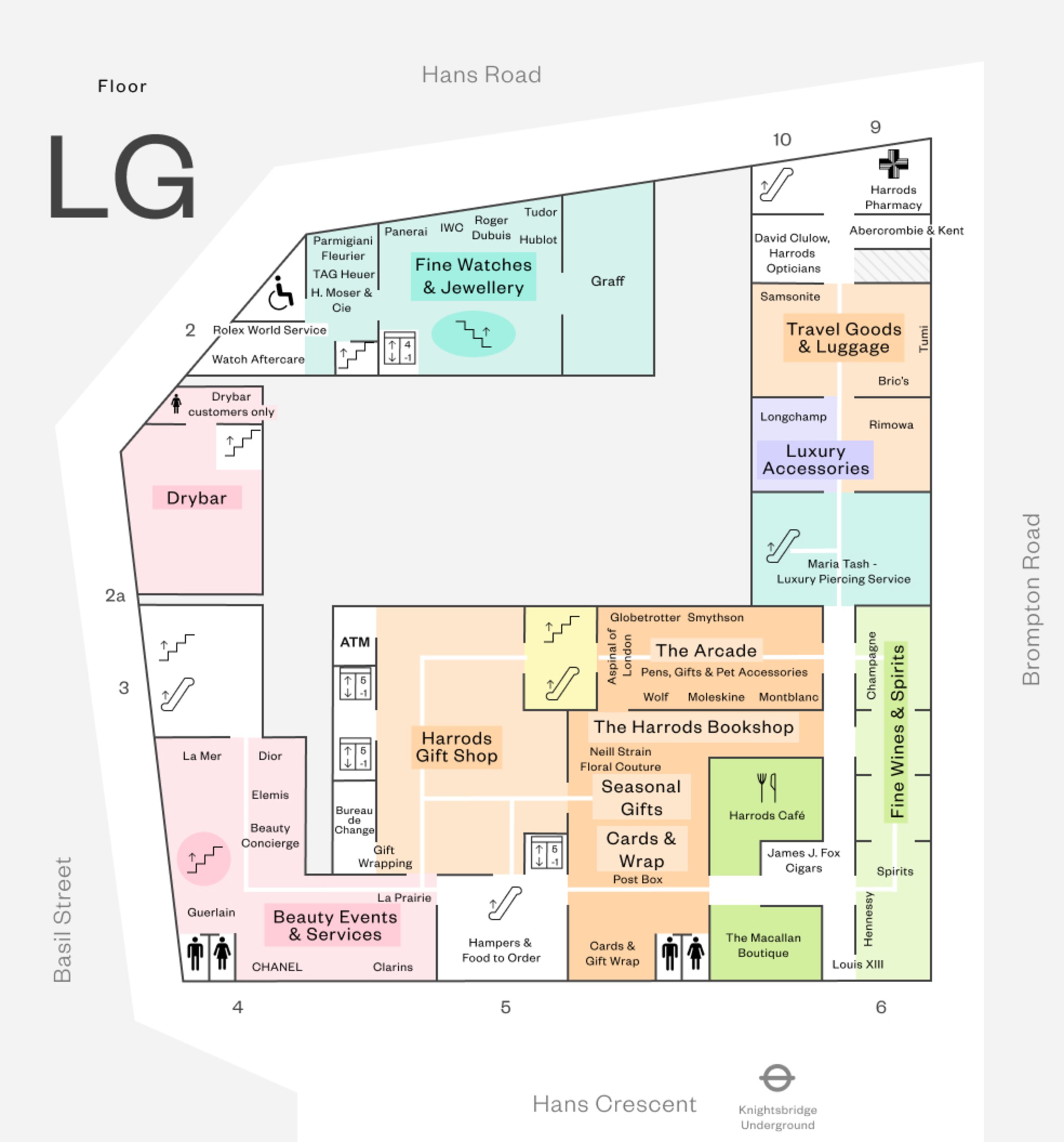 Store Guide | Harrods US
