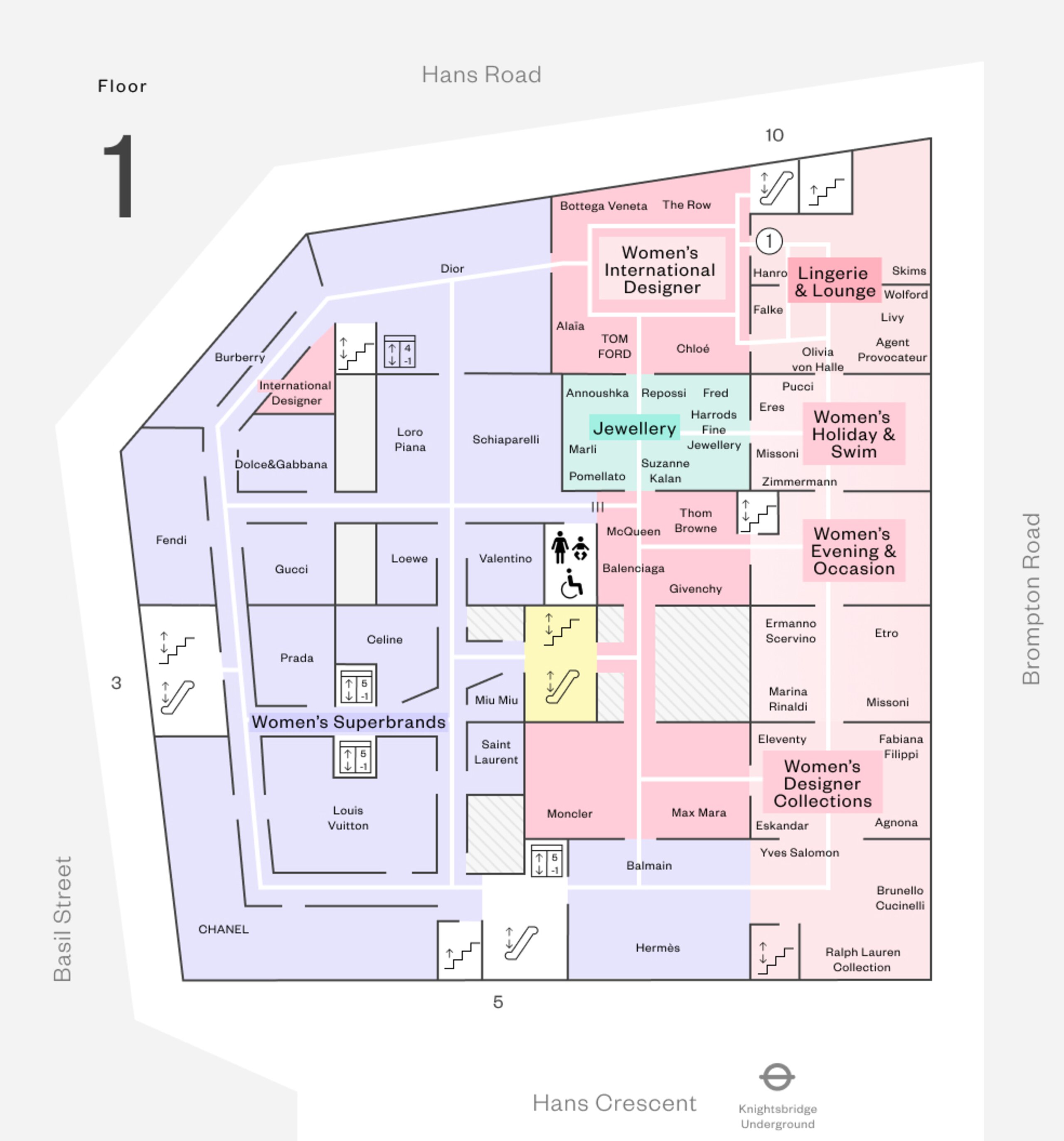 Store Guide | Harrods UK
