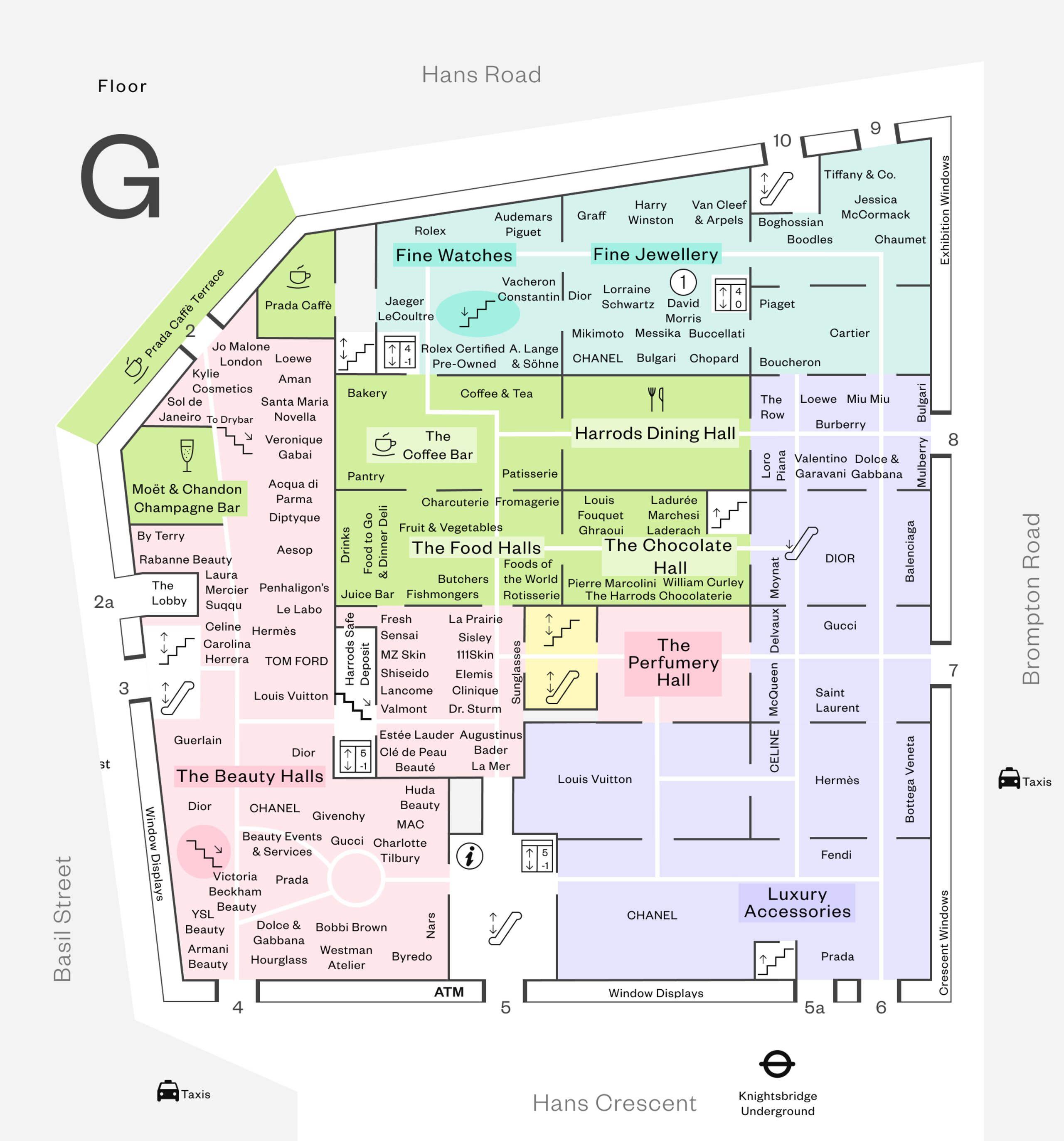 Store Guide | Harrods US