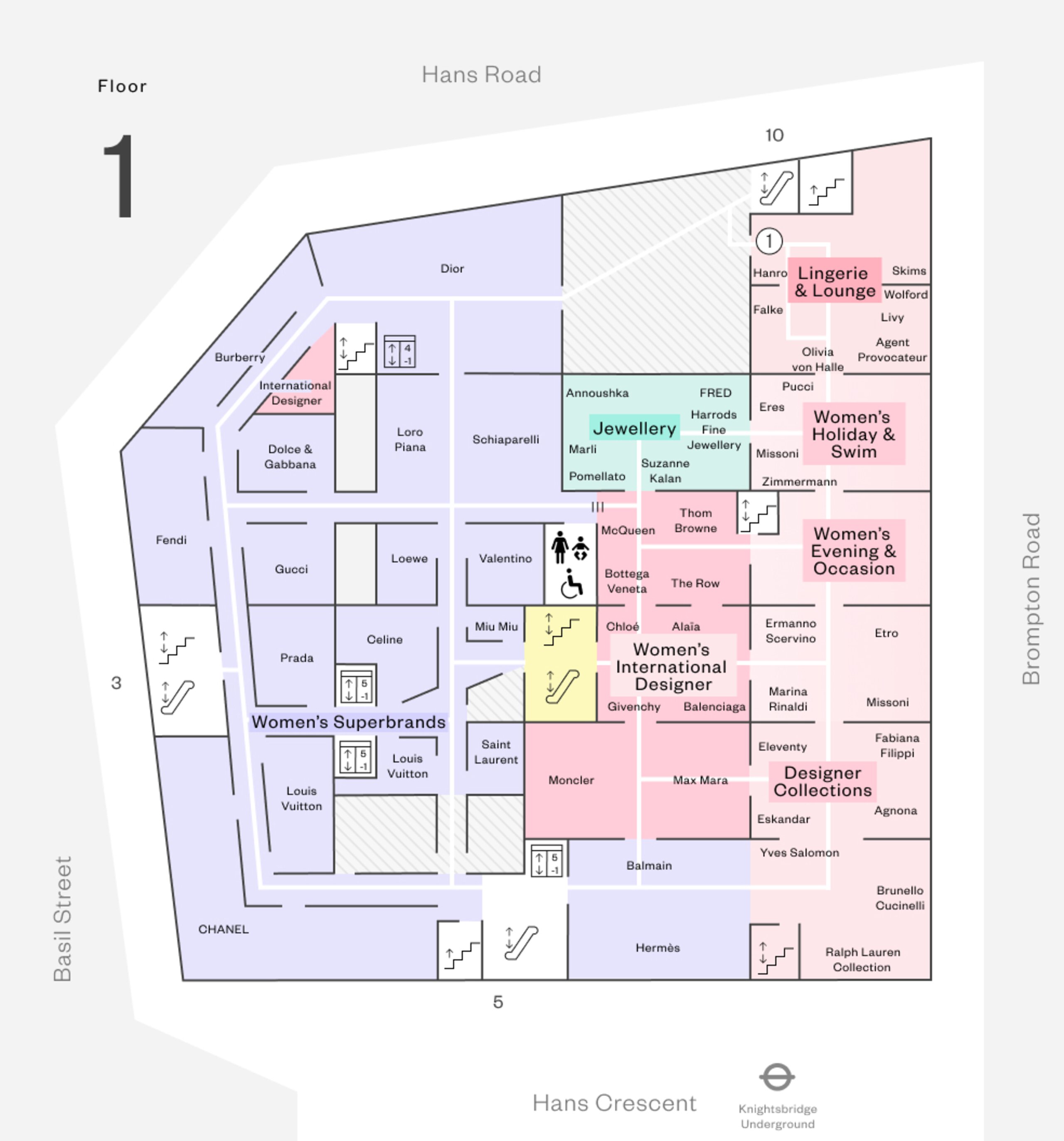 Store Guide | Harrods UK
