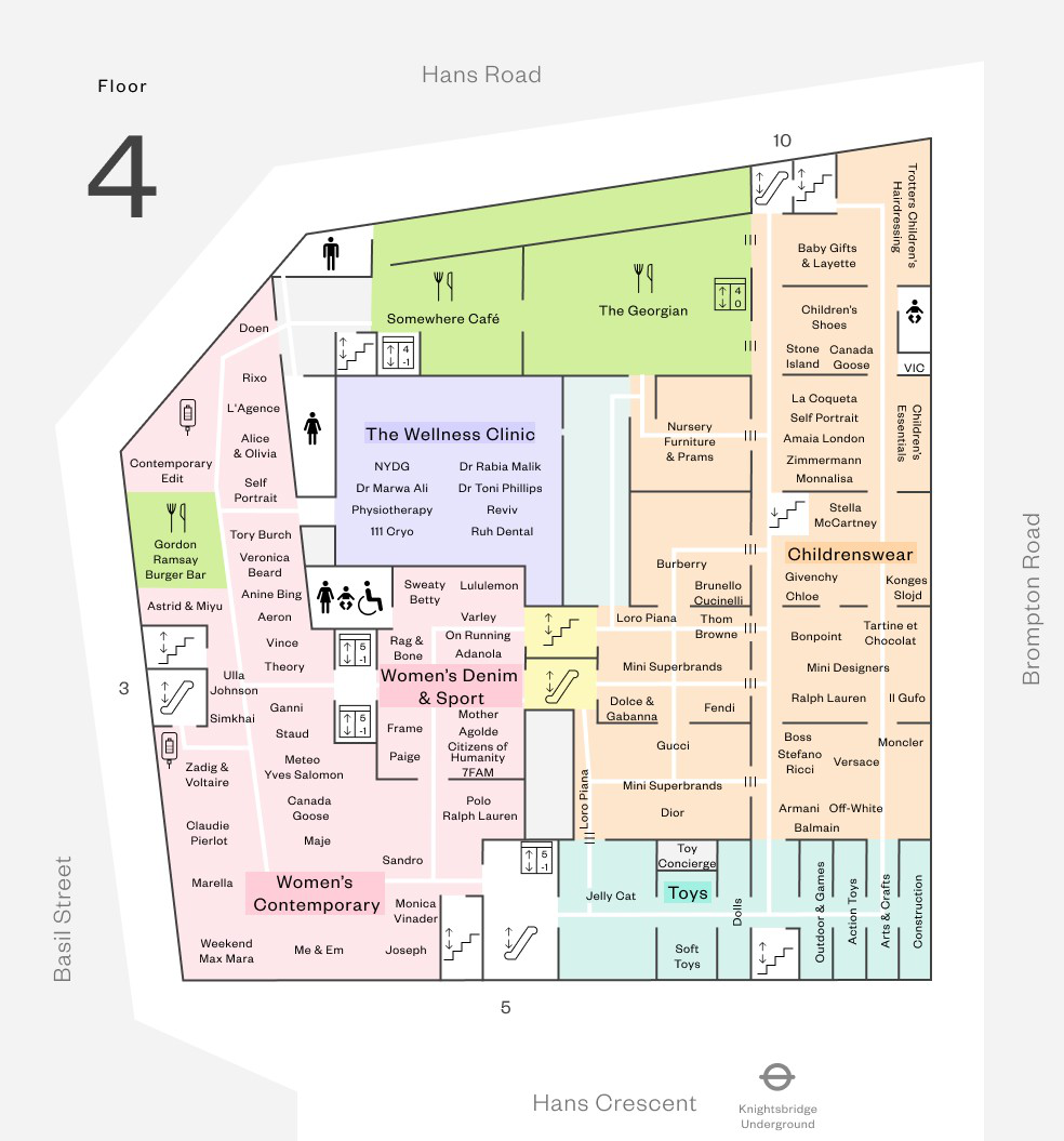 Store Guide | Harrods US